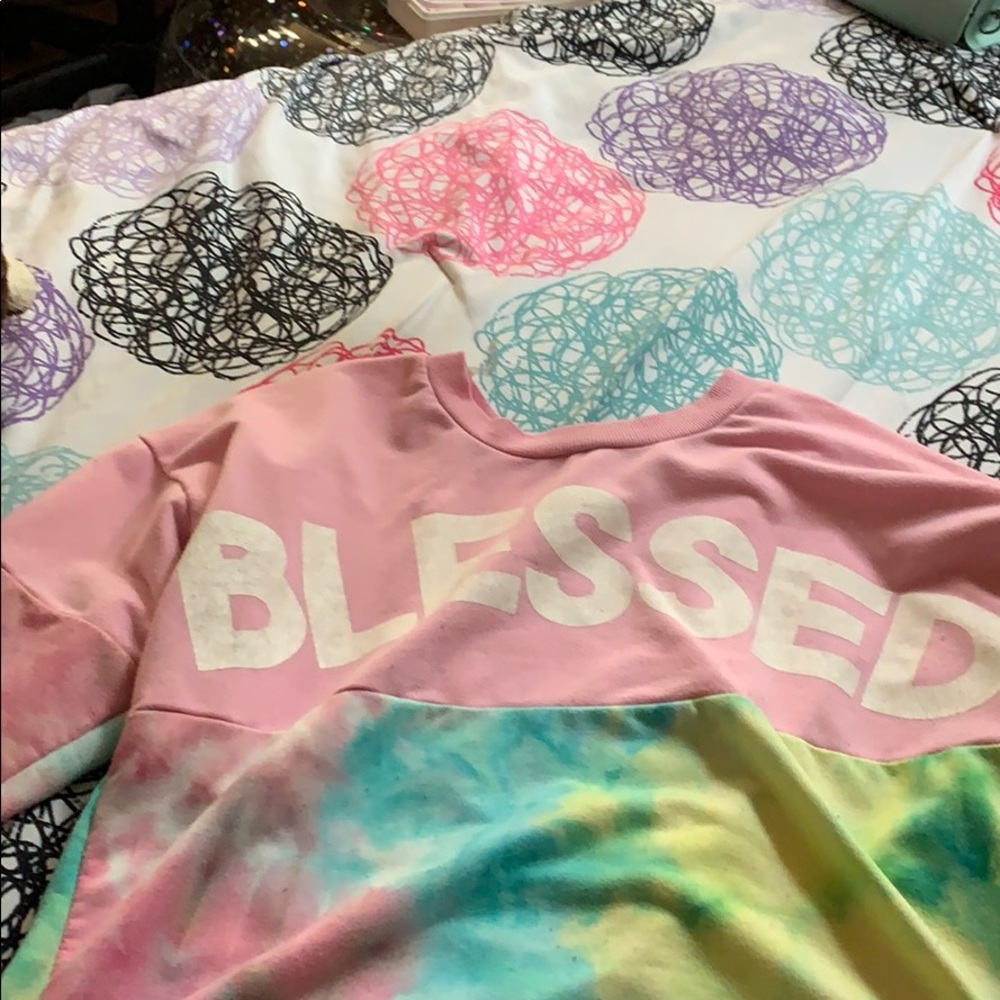 A crop long sleeve